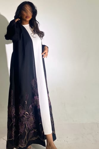 0113 - عباية بنفسج