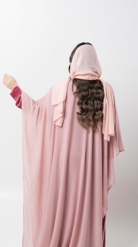 ًًًW23 | عباية سكارف PURE SILK