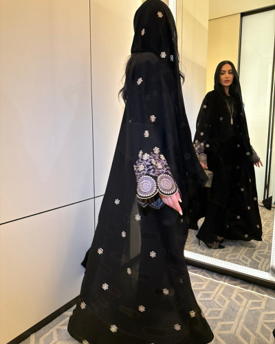 عباية كلوش مطرزة الأكمام 805