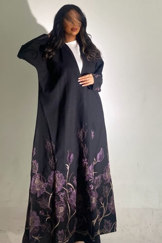 0113 - عباية بنفسج