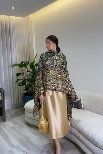 1205 - جلابية جاد - اخضر