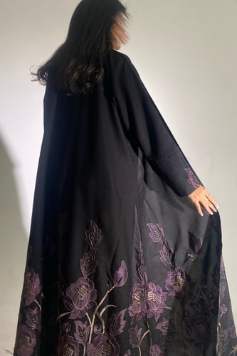 0113 - عباية بنفسج