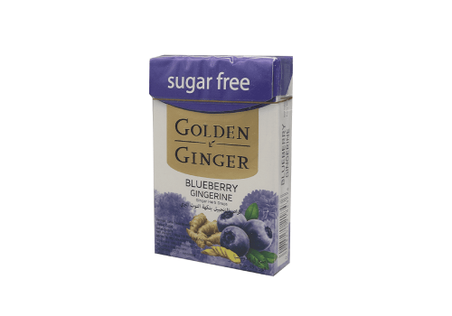 جولدن جينجر اقراص نكهة التوت البري 45جرام 8436
