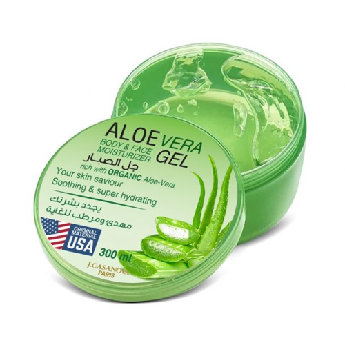 كازانوفا جل الصبار للوجه والجسم 300 مل