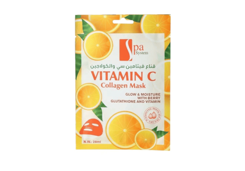 سبا سيستم قناع وجه بفيتامين سي وكولاجين 28 مل