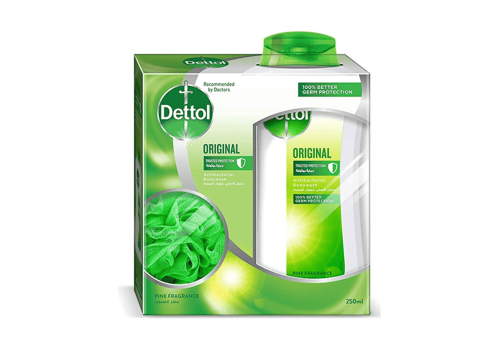 ديتول سائل استحمام الأصلي اخضر 250 مل
