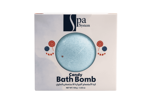 سبا سستم كرة الاستحمام الفوارة بالحلوا 100جرام