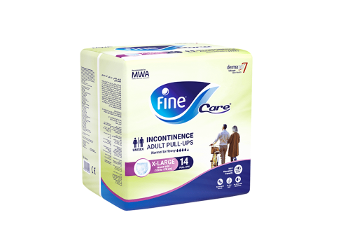 فاين كير حفاضات مسنين كلوت كبير جداً عبوه 14 حبه 9...