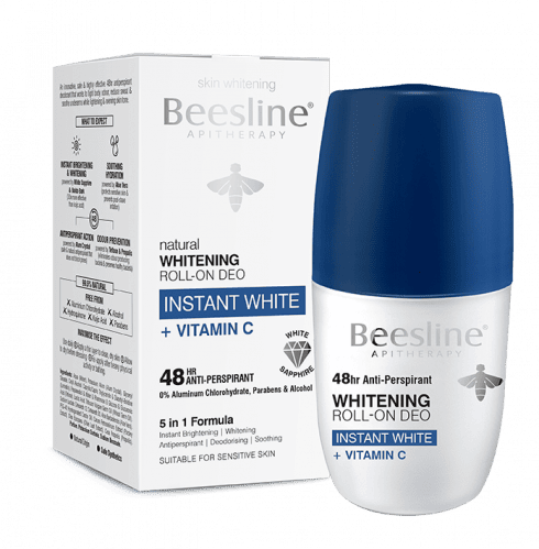 بيزلين رول مزيل عرق انارة فورية 50مل