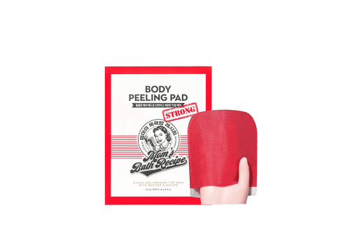 مومز باث ليفة التقشير الكورية للجسم احمر سترونج