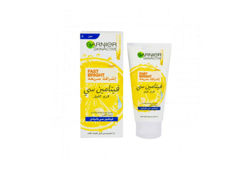 غارنييه كريم تفتيح سريع ليلي بالليمون 50 مل