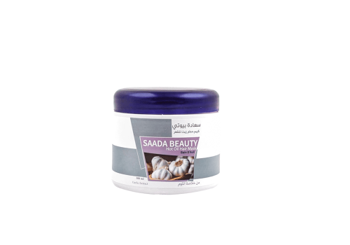 سعادة بيوتي كريم حمام زيت للشعر بالثوم 500مل