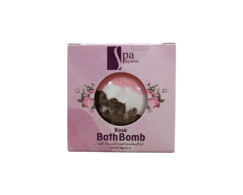 سبا سستم كرة الاستحمام الفوارة بالورد 100جرام