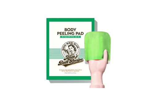 مومز باث ليفة التقشير الكورية للجسم اخضر 9401