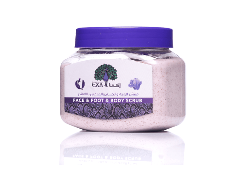 اكسا مقشر الوجة واواجسم والقدمين بالافندر 400جم