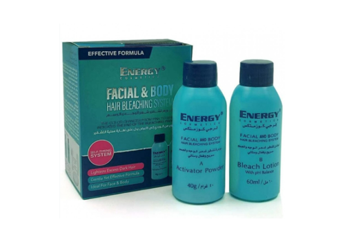 انرجي كريم تشقير الشعر لوشن +بودرة