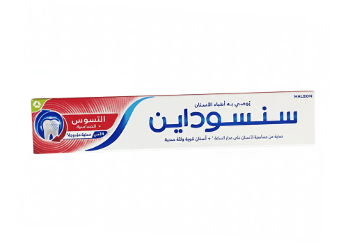 سنسوداين معجون اسنان للتسوس +الحساسية حماية مزدوجة...