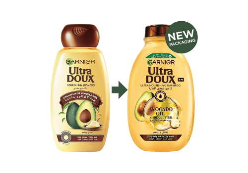 غارنييه شامبو بزيت الافوكادو والشيا 400 مل