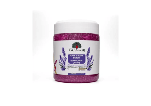 اكسا مقشر القدمين والجسم باللافندر تهدئة وترطيب 60...