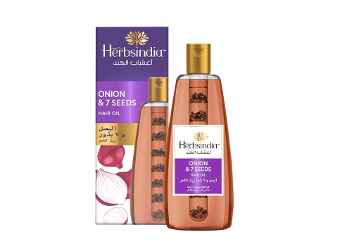 اعشاب الهند زيت الشعر بالبصل و 7 بذور قوي وطويل 18...
