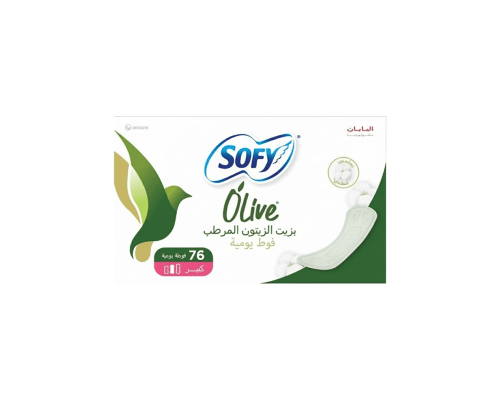 سوفي فوط يومية بزيت الزيتون كبير 76*5 58732