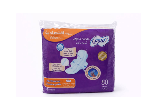 سوفي فوط نعومة وامان ماكسي 80*2 51013