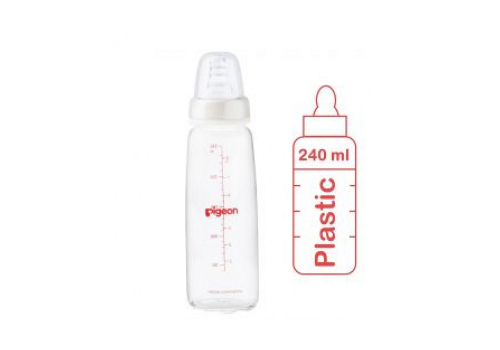 بيجون رضاعة 240 مل بغطاء شفاف
