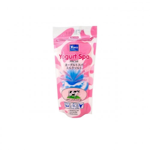 يوكو ملح استحمام بالزبادي والحليب عبوة 300 جرام