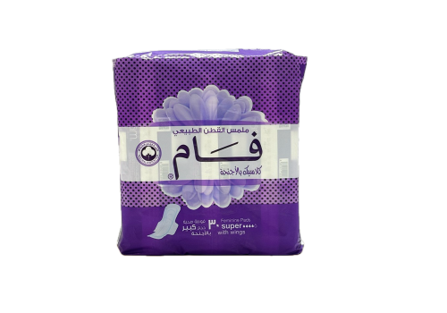 فام فوط نسائية كلاسيك بالاجنحة سوبر كبير 30 حبة