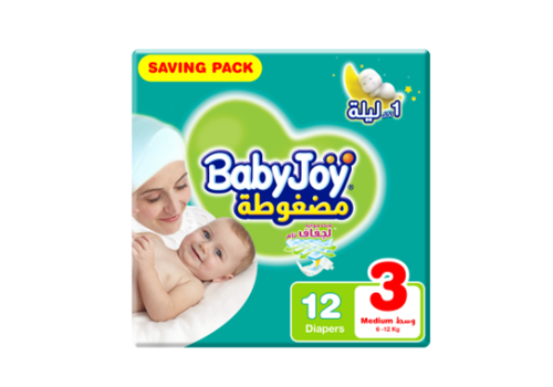 بيبي جوي رقم 3 وسط عدد 12 حبه