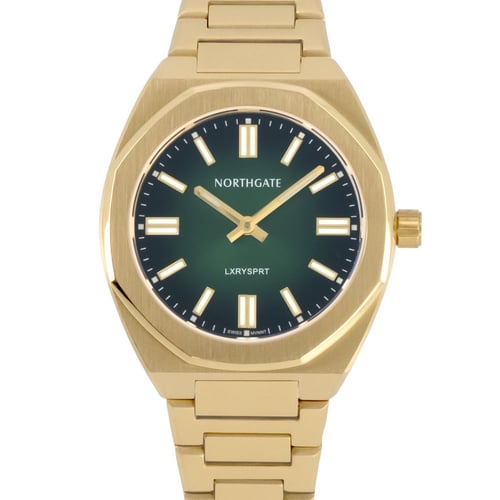 نورث جيت إميرالد جرين جولد 18 قيراط نادي 34 مم