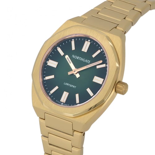 نورث جيت إميرالد جرين جولد 18 قيراط نادي 34 مم