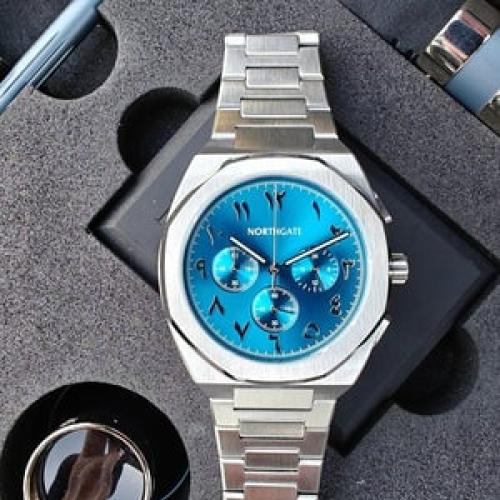 نورث جيت باسيفيك بلو كرونو جراف 40 مم