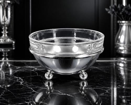 Silver bowl, diameter 9 cm