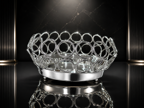 Silver basket, Qatar, 23 sq m