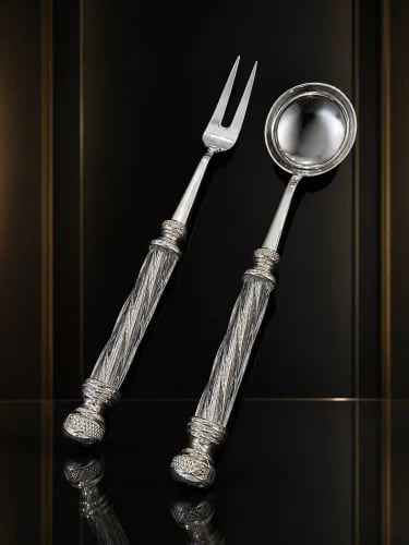 Serving spoon set