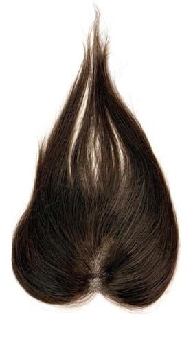 مقدمة شعر تل مع غره لون بني