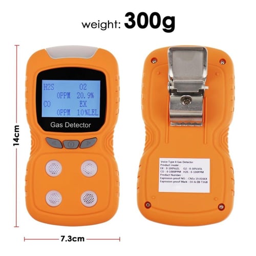 كاشف غاز محمول 4-في-1 AQM-384
