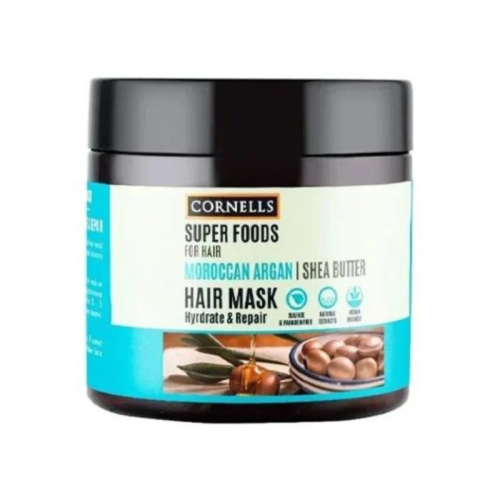 كورنيلز ماسك للشعر بزيت الارجان المغربي وزبدة الشي...
