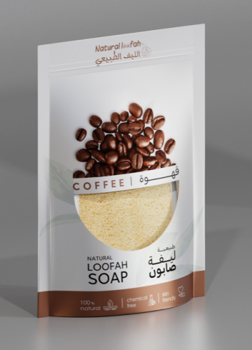 ليفة صابون القهوة