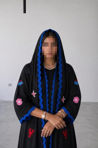 عباية الصيف +طرحة