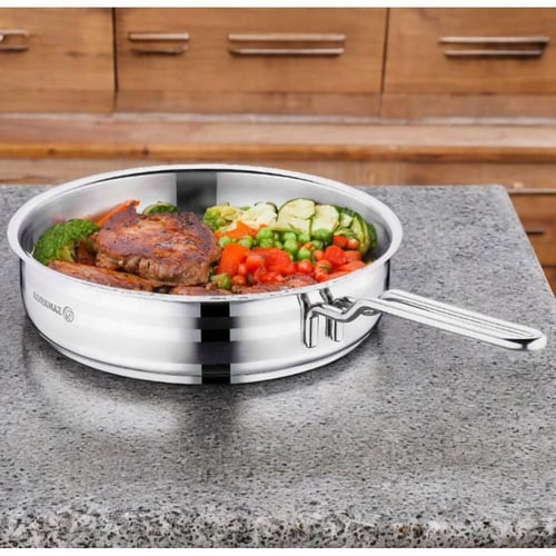 طقم قدور كوركماز استرا 2 ستانلس ستيل 11 قطعة