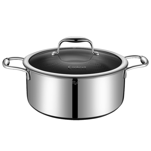 Cookcell قدر بطبقة غير لاصقة مطلية بمكعب حراري من...
