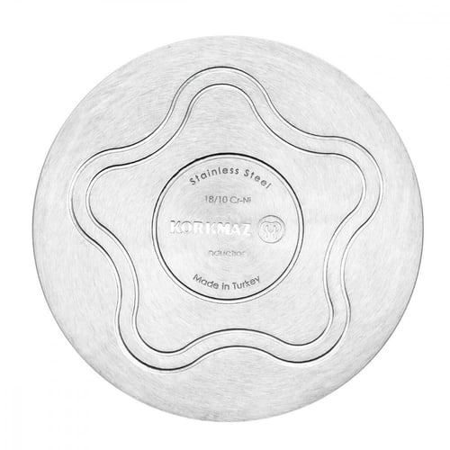 طقم قدور كوركماز استرا 2 ستانلس ستيل 11 قطعة