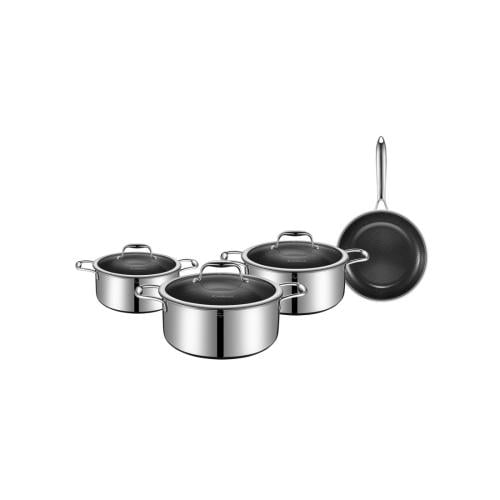Cookcell كوكسل طقم قدو ر بطبقة غير لاصقة مطلية بمك...