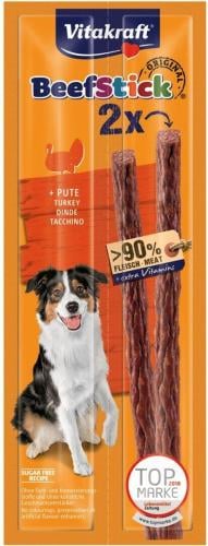 vitakraft beef stick turkey 2pc dog