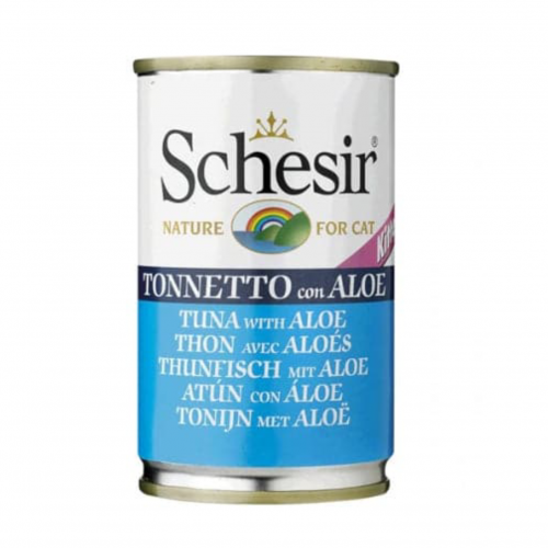 شيزر معلبات التونة مع الصبار طعام رطب للكتين, 140...