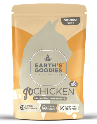 ايرث جوديز بالدجاج للقطط 85g