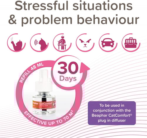 بيفار سائل مهدئ للقطط 48 مل