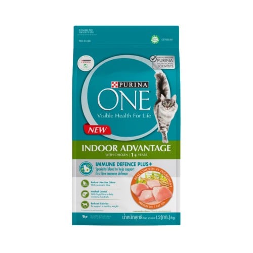 بورينا وان اندور أدفانتج بالدجاج طعام جاف للقطط ال...